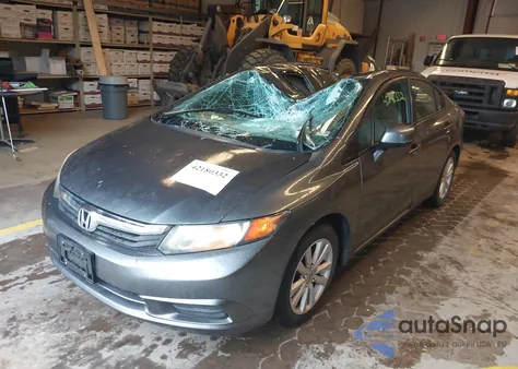 2012 Honda Civic Ex-L z USA, uszkodzony, nr VIN 2HGFB2F98CH316592